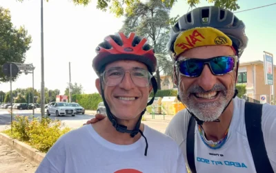 Massimiliano da Mira al Vaticano: 500 km in bici