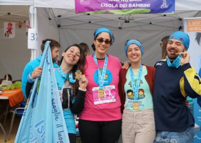 Corridori felici dopo la Staffetta